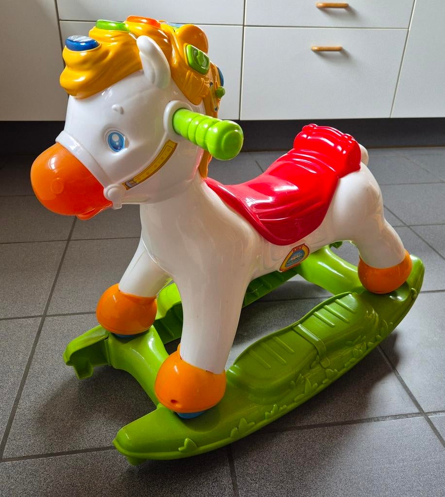 Clementino 3 in 1 schommelpaard, Ophalen, Zo goed als nieuw