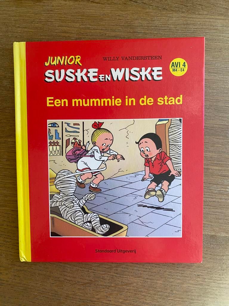 Junior Suske en Wiske - een mummie in de stad, Fictie algemeen, Ophalen of Verzenden, Anneke Scholtens, Zo goed als nieuw