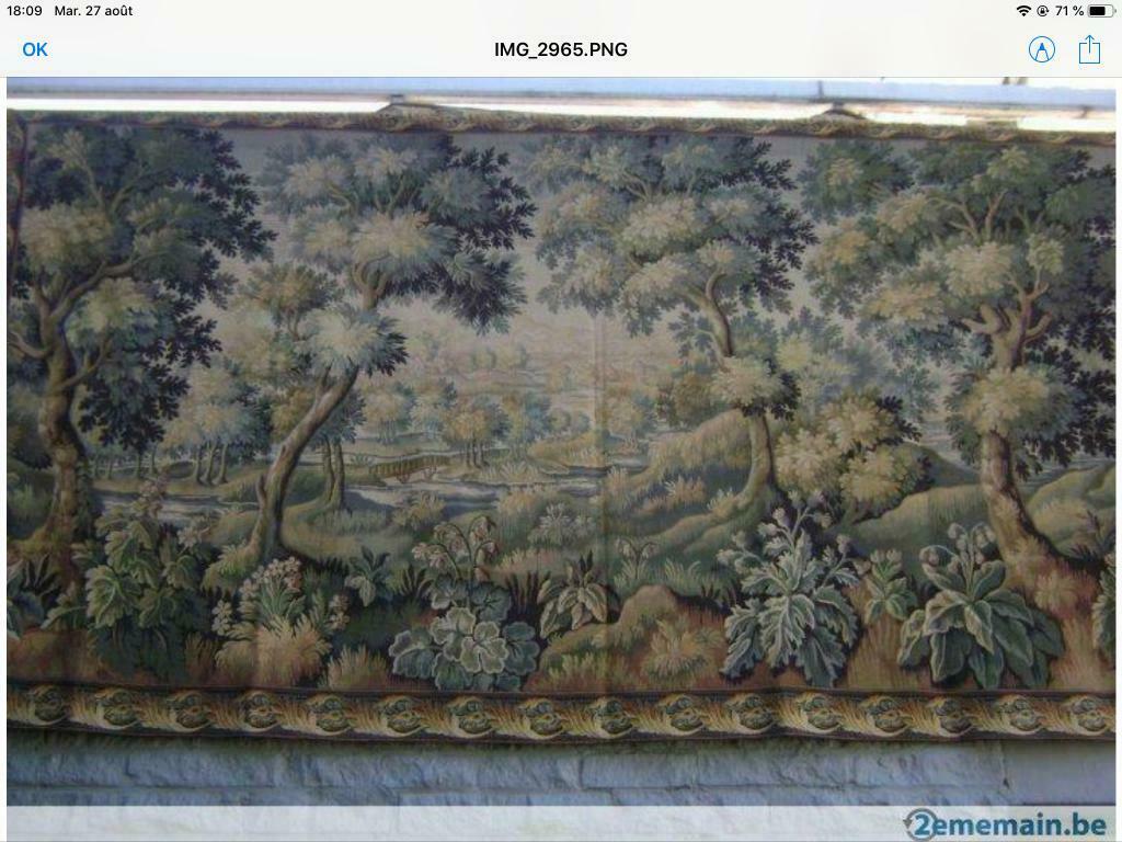 Tapisserie ´´ GOBLIN ´´ forest de Retz de 1964 pour **1500€*, Enlèvement