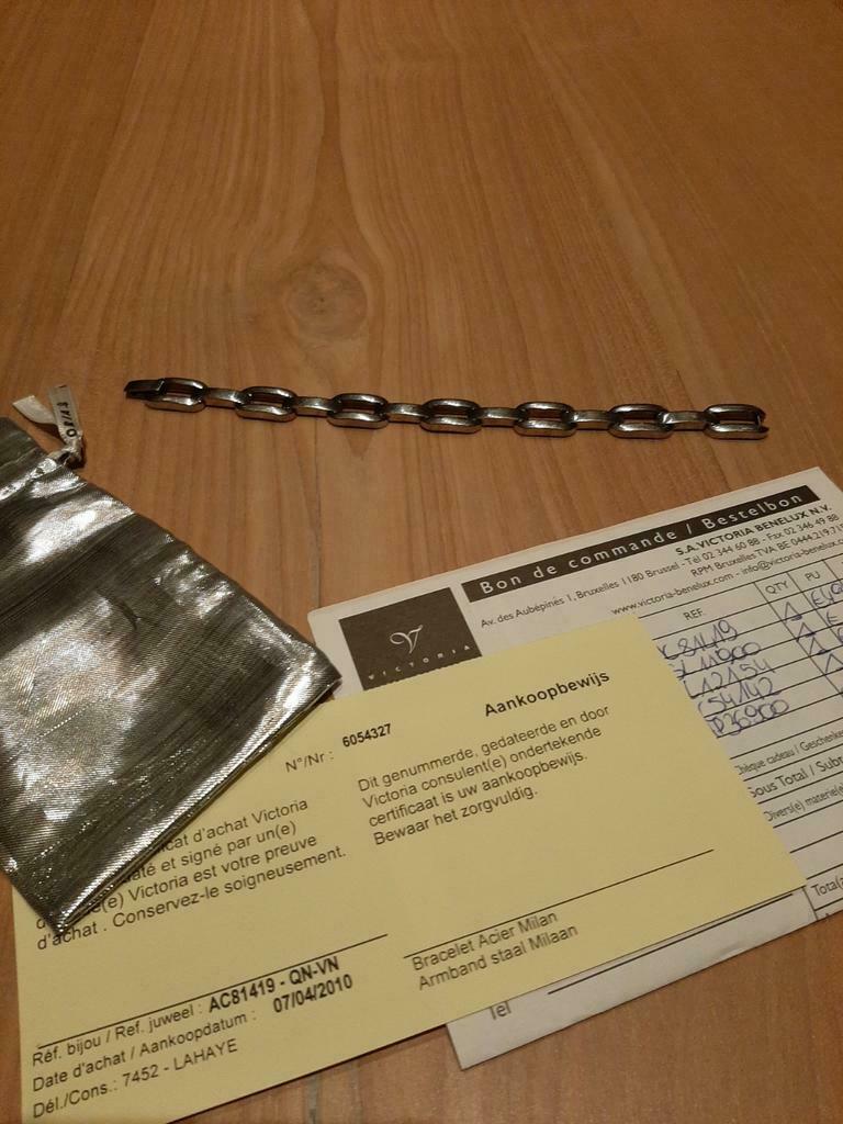 Victoria armband, Handtassen en Accessoires, Armbanden, Ophalen of Verzenden, Gebruikt