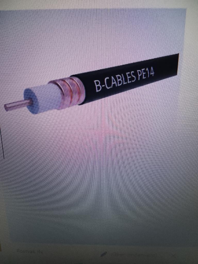 Câble Telenet PE14, Enlèvement