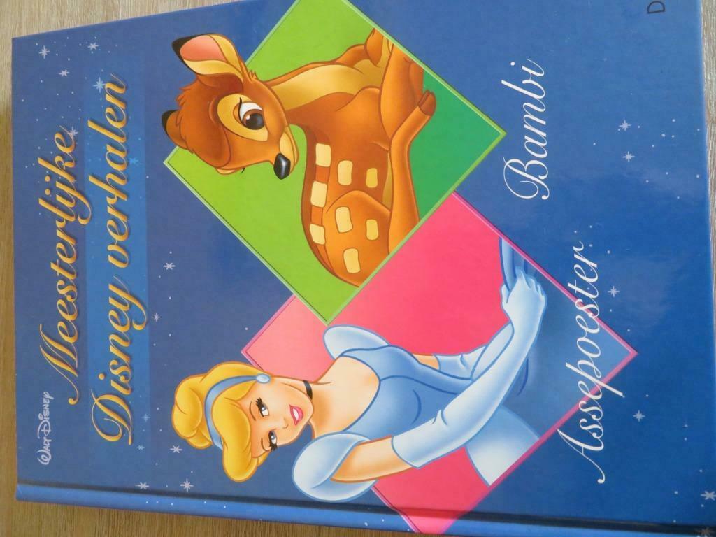 Sprookjesboek Assepoester en Bambi, Ophalen of Verzenden, Nieuw, Overige typen
