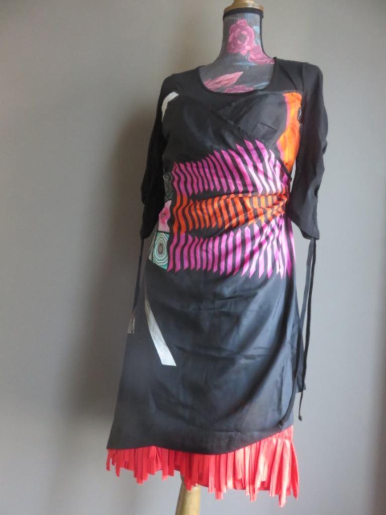 Zwart dames kleed / jurk met motief - Save The Queen -nieuw, Save The Queen, Zwart, Maat 42/44 (L), Nieuw
