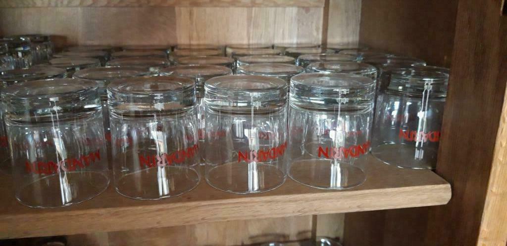 35 verres à Mandarin, Enlèvement, Comme neuf, Verres et Verres à shot
