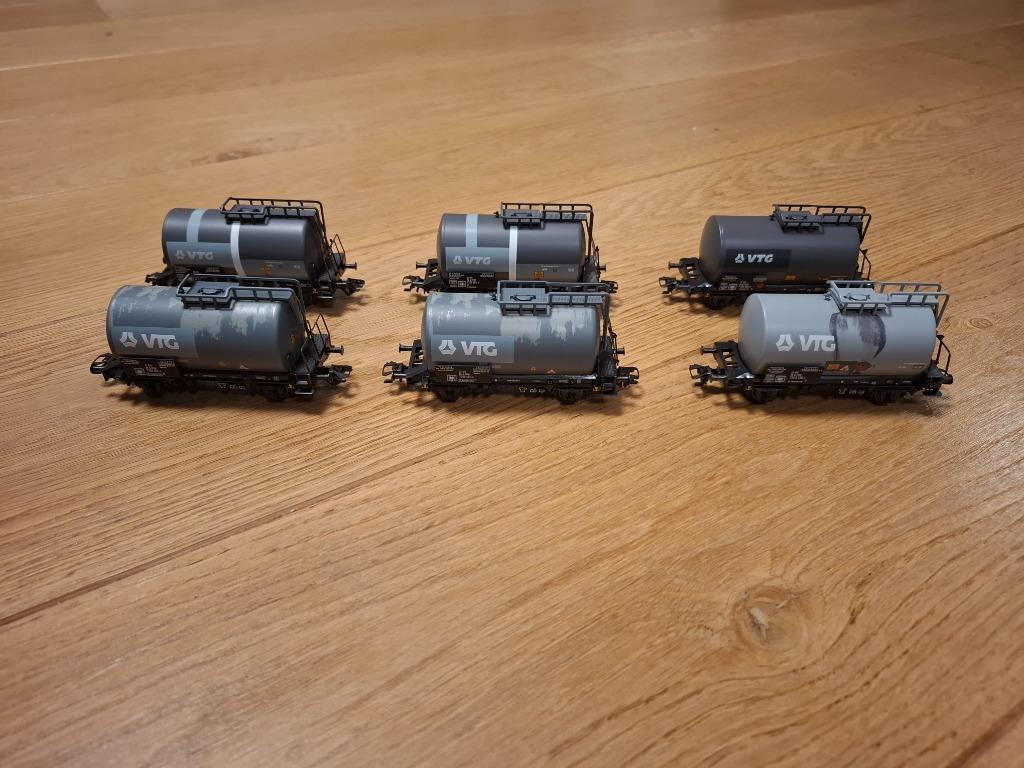 Märklin 46436 - set de 6 wagons citernes DBAG, Enlèvement, Comme neuf, Wagon, Märklin