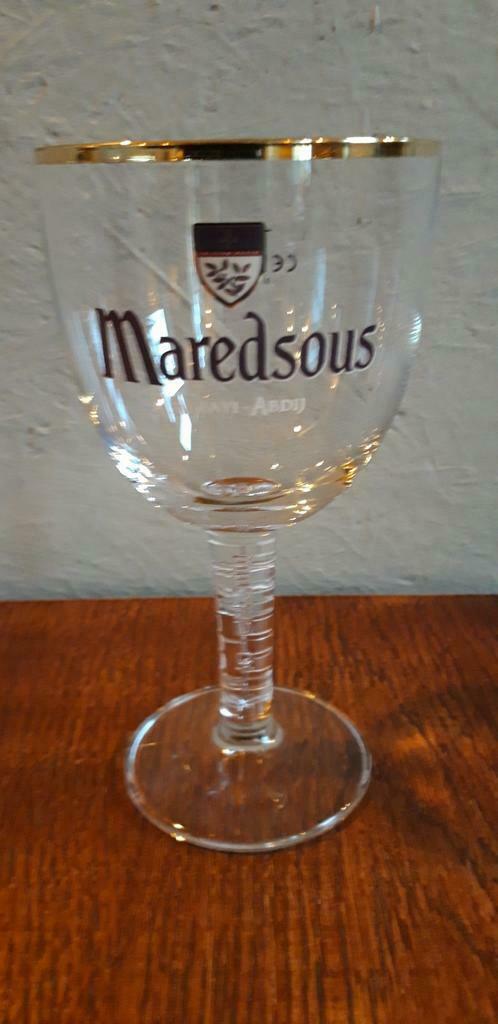 Verres à bière Maredsous, Enlèvement ou Envoi, Comme neuf