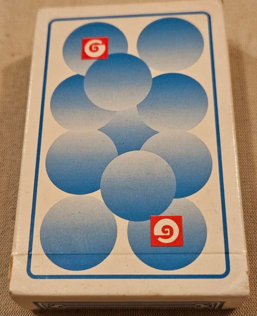 Generale Bank speelkaarten blauw NIEUW
De afbeel, Ophalen of Verzenden, Nieuw