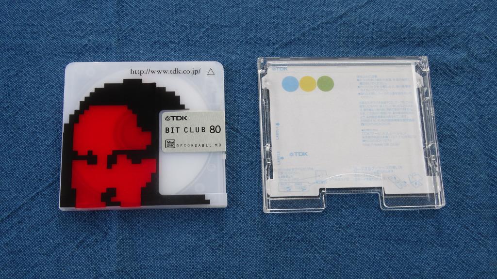 Minidisc TDK - BITCLUB 80 - MONA LISA - IMPORT JAPON, Envoi, Lecteur MiniDisc