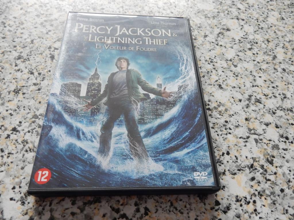 nr.2312- Dvd: percy jackson & the lightning thief - avontuur, À partir de 12 ans, Enlèvement ou Envoi, Comme neuf