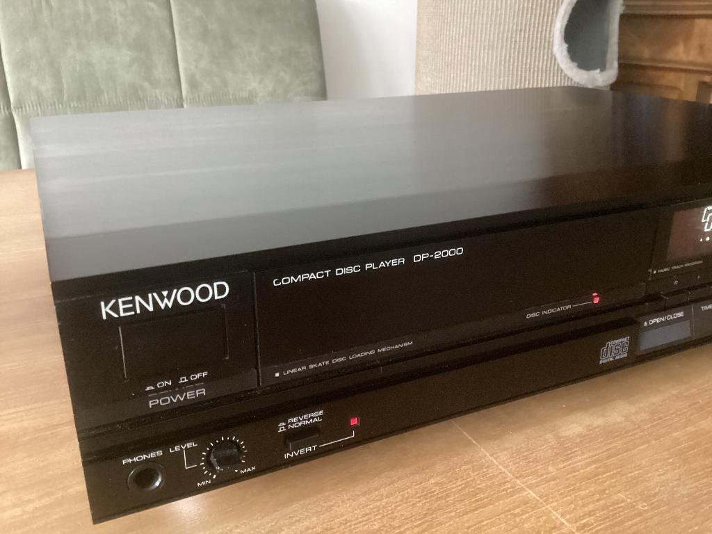 Kenwood DP 2000 high end / 4 mm metalen kast 10kg Ultra Rare, Audio, Tv en Foto, Cd-spelers, Ophalen of Verzenden, Gebruikt, Overige merken
