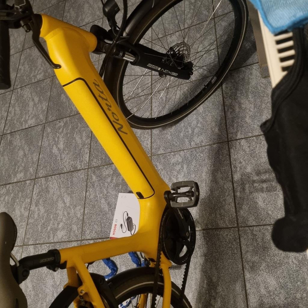 Normaal electrische fiets 1450km met  riem aandrijving, Enlèvement ou Envoi