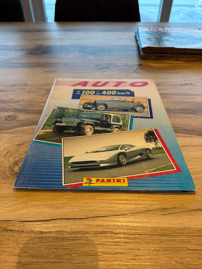 Album panini incomplet auto de 100 à 400 km/h, Ophalen of Verzenden, Zo goed als nieuw, Meerdere stickers
