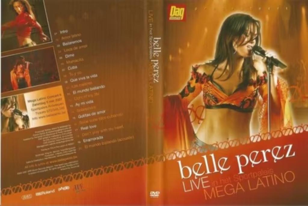 Belle Perez – Live In Het Sportpaleis: Mega Latino 2007, Ophalen of Verzenden