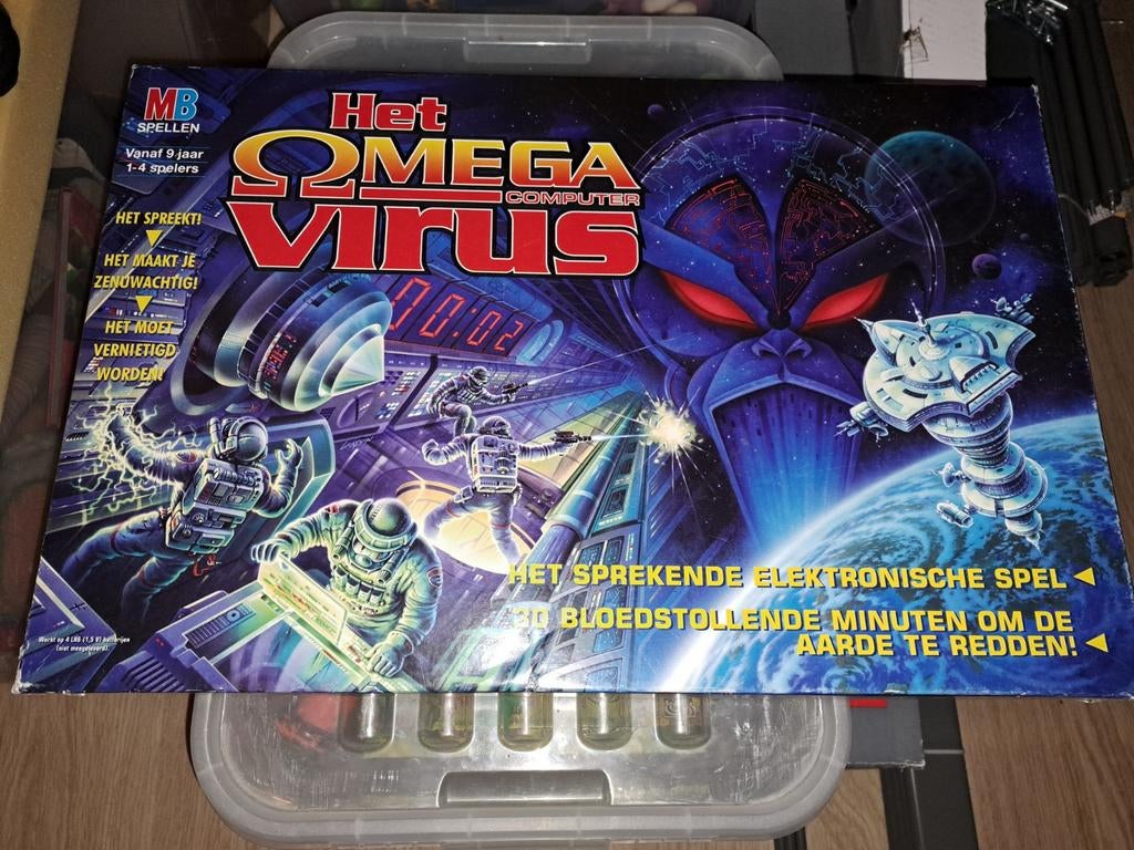 Het Omega Virus MB, Enlèvement ou Envoi, Utilisé, MB SPELLEN