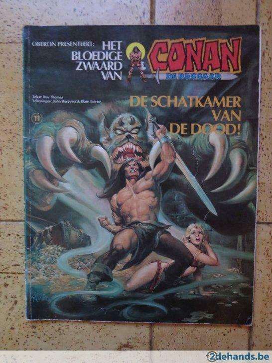 Strip : Conan de barbaar - De schatkamer van de dood, Boeken, Stripverhalen, Ophalen of Verzenden, Gelezen