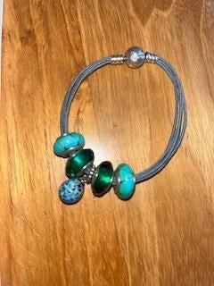 Bijou Pandora pour la Saint-Valentin, Enlèvement ou Envoi, Comme neuf, Vert, Avec strass