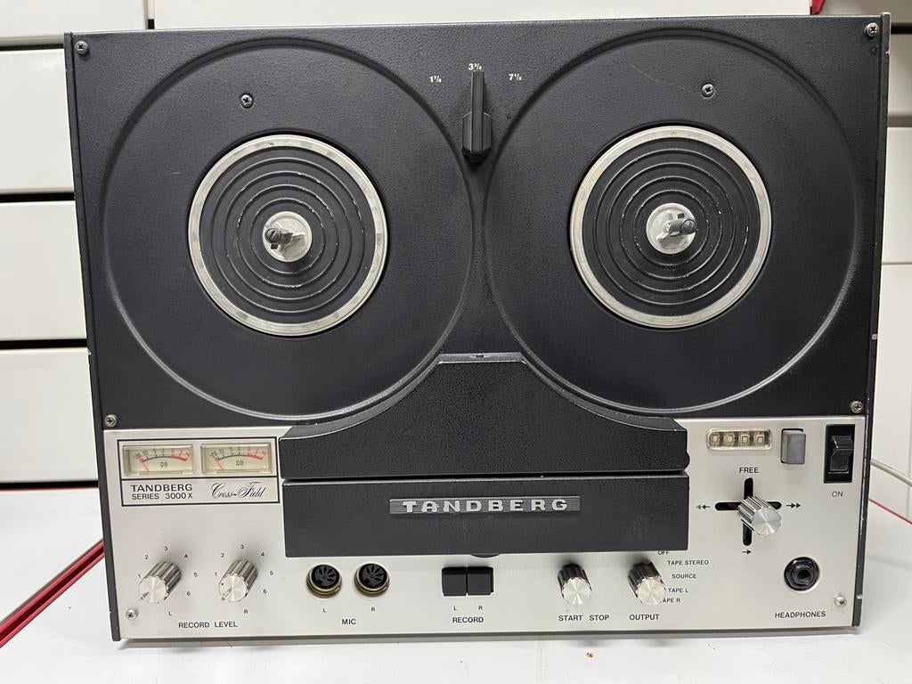 Tandberg Series 3000X Recorder met tape - vintage, Ophalen, Bandrecorder