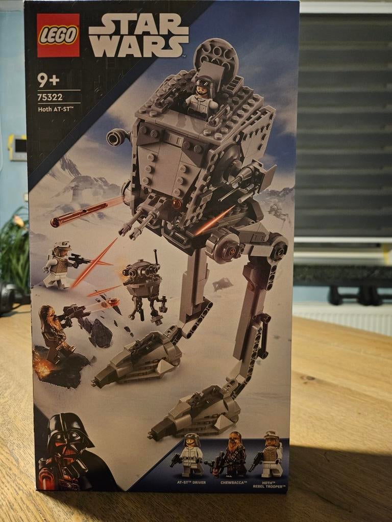 Lego Star Wars Hoth AT-ST 75322, Ophalen of Verzenden, Nieuw, Complete set, Lego
