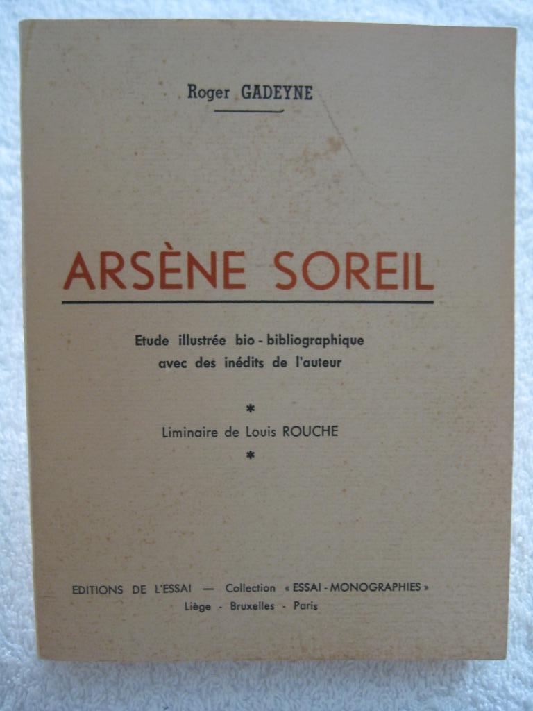 Arsène Soreil – Roger Gadeyne – Rendeux Ans - 1963 dédicacé, Enlèvement ou Envoi, Utilisé