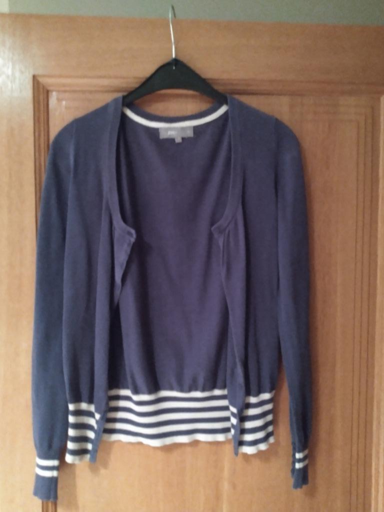 Blauw/paarse gilet jbc, Blauw, JBC, Ophalen of Verzenden, Zo goed als nieuw