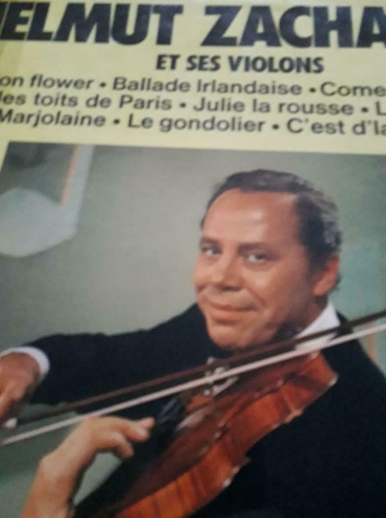 Vynil HELMUT ZACHARIAS & SES VIOLONS, CD & DVD, Enlèvement ou Envoi, Utilisé