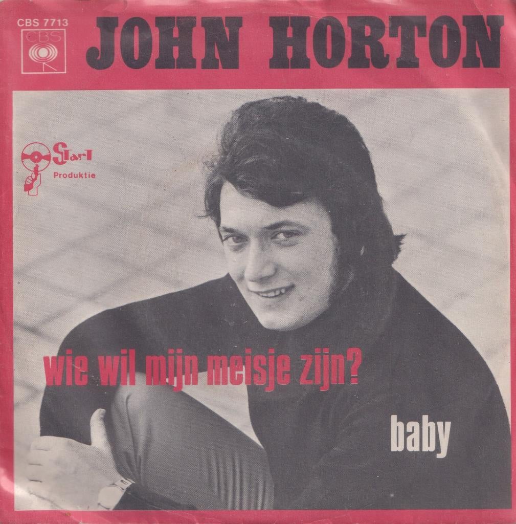 John Horton – Wie wil mijn meisje zijn? / Baby - Single, Cd's en Dvd's, Gebruikt, 7 inch, Single, Ophalen of Verzenden