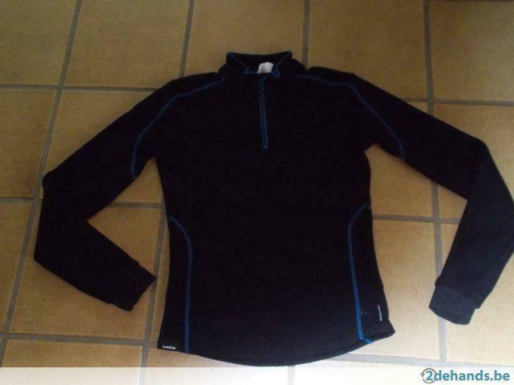 Oxylane zwarte fleece trui maat 14 jaar, Enlèvement ou Envoi, Utilisé, Garçon, Pull ou Veste