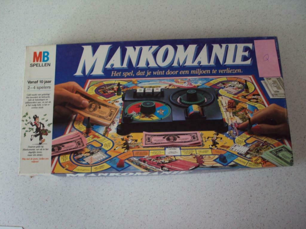 Vintage "Mankomanie" Van MB., Ophalen of Verzenden, Gebruikt, MB