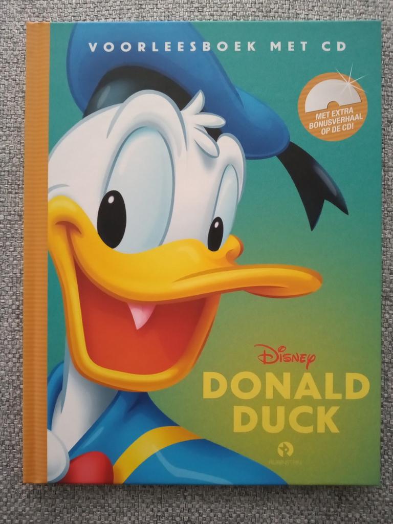 Disney Donald Duck Voorleesboek met cd NIEUW, Enlèvement ou Envoi, Neuf