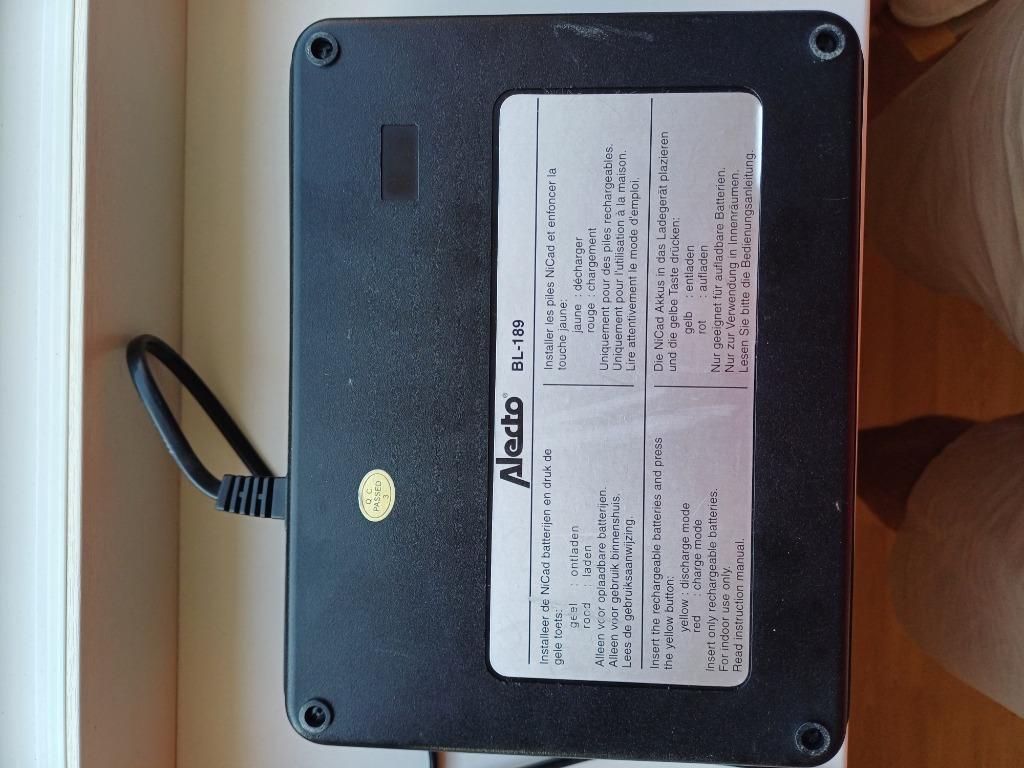 Chargeur de batterie Alecto BL-189, Enlèvement ou Envoi, Utilisé
