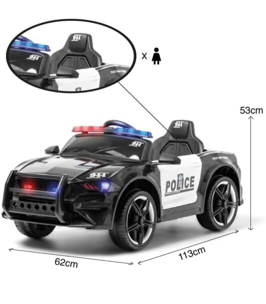 voiture de police 12v, Enlèvement, Comme neuf, Télécommande
