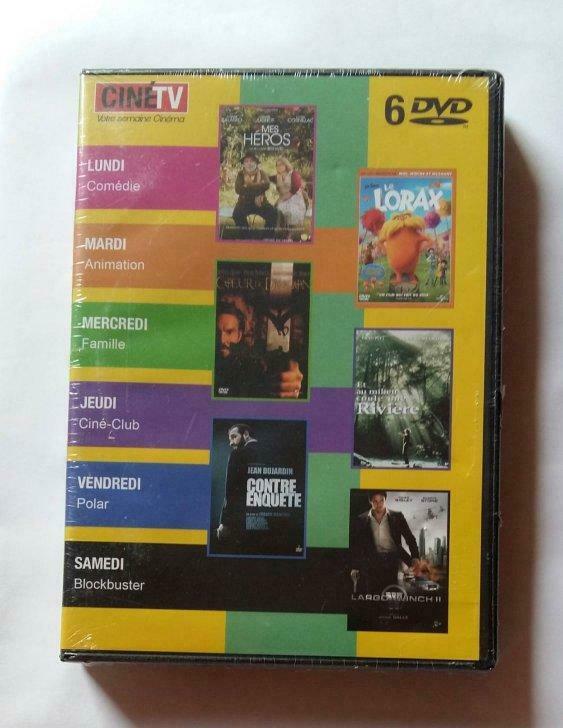 Votre semaine cinéma (Coffret 1 - 6 DVD) neuf sous blister, Cd's en Dvd's, Ophalen of Verzenden, Nieuw in verpakking, Film, Boxset