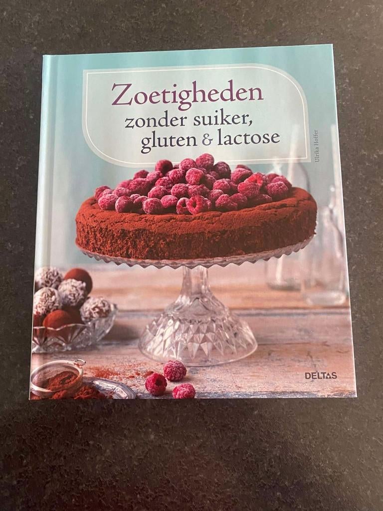 Kookboek - Zoetigheden zonder suiker, gluten en lactose, Boeken, Ophalen of Verzenden, Zo goed als nieuw, Ziekte en Allergie