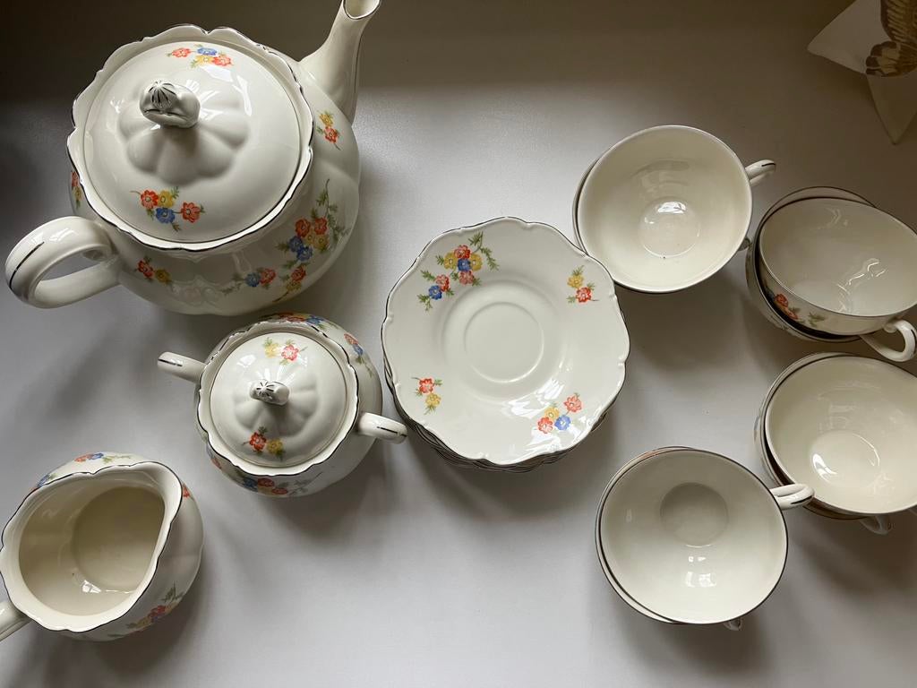 Thee servies, Ophalen
