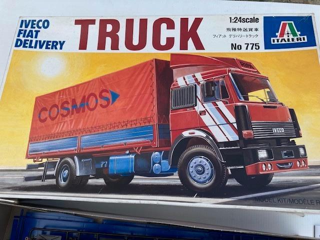 Fiat iveco, Italeri, Groter dan 1:32, Ophalen of Verzenden, Zo goed als nieuw