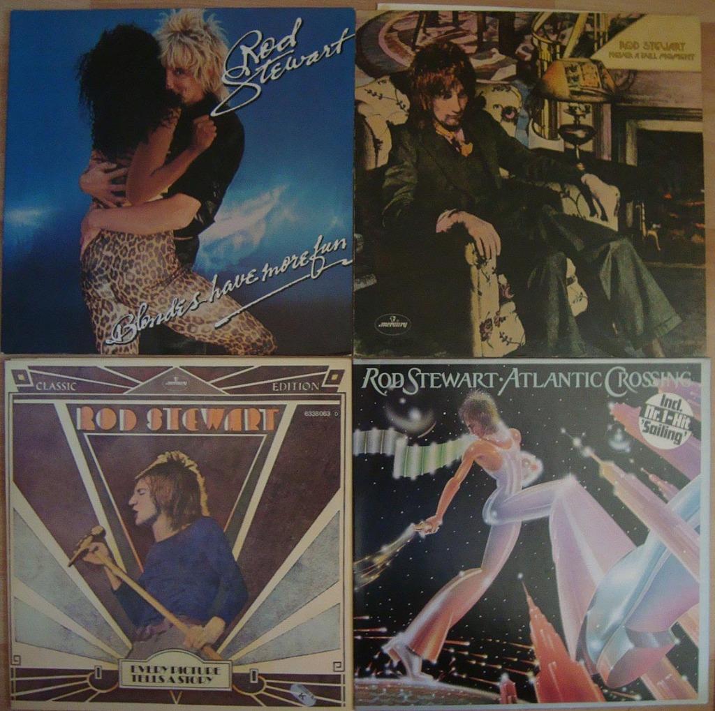 ROD STEWART collectie, 14 lps, Cd's en Dvd's, Vinyl | Pop, Zo goed als nieuw, 12 inch, Verzenden