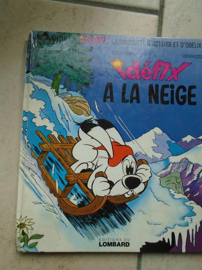 IDEFIX A LA NEIGE"GOSCINNY-UDERZO/EDITION LOMBARD BX-1973, Enlèvement ou Envoi, GOSCINNY-EDERZO