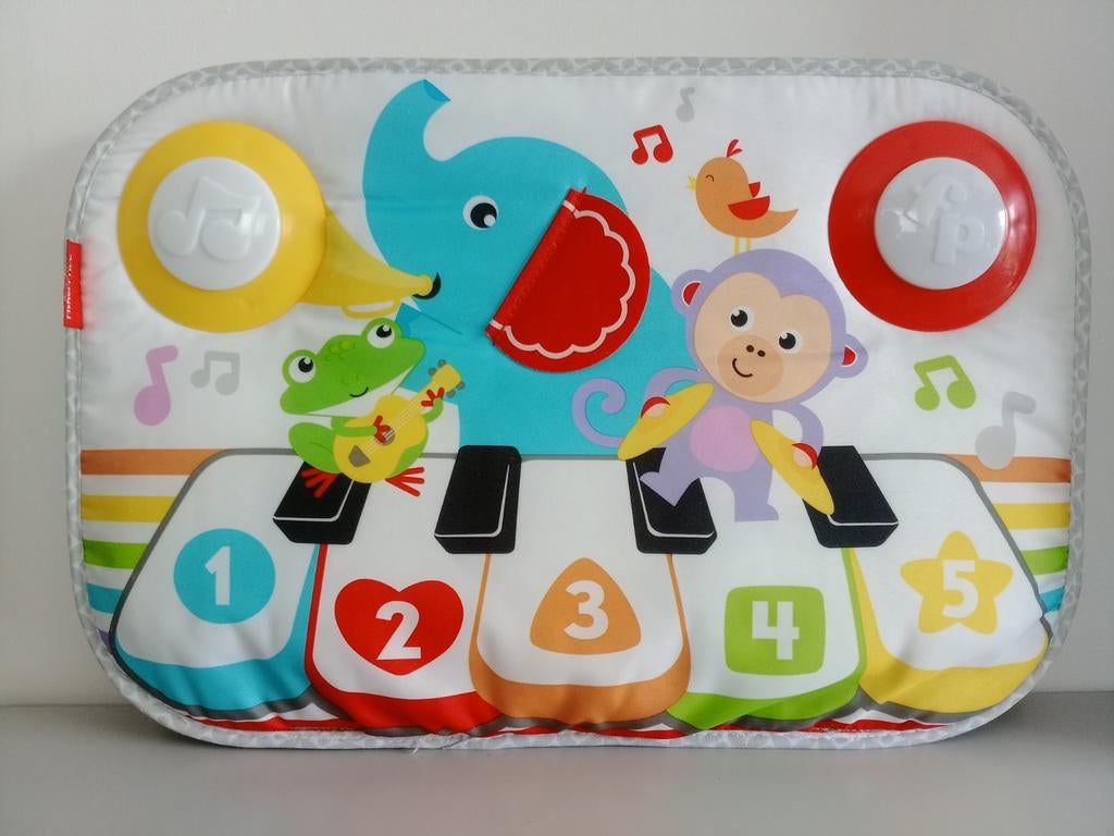 Fisher Price trappel en speel piano, Kinderen en Baby's, Ophalen of Verzenden