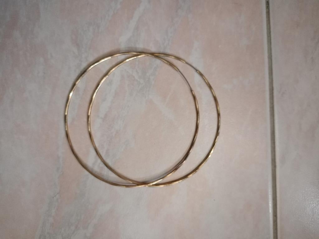 Créoles XL, Overige materialen, Hangers, Verzenden, Zo goed als nieuw