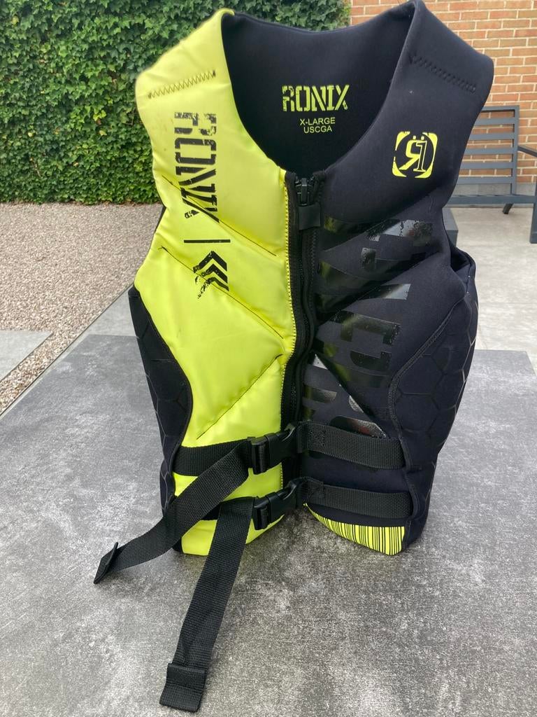 Ronix impactvest, Ophalen, Gebruikt
