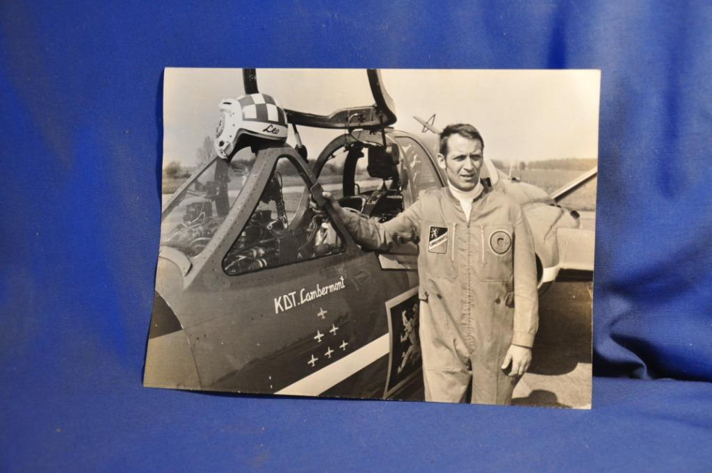 §  photographie pilote red devils force aerienne belge (9), Collections, Objets militaires | Général, Enlèvement ou Envoi, Armée de l'air