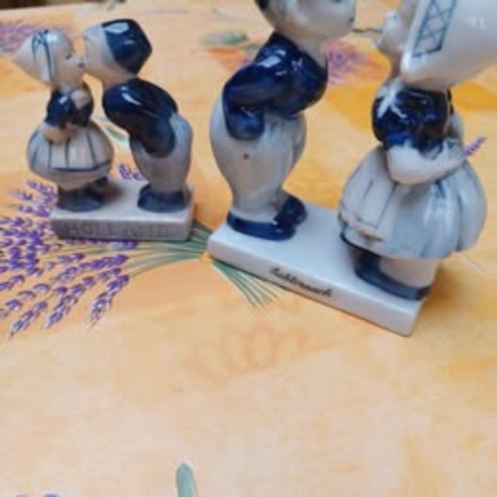 delfts blauwe koppeltjes, Antiek en Kunst, Ophalen