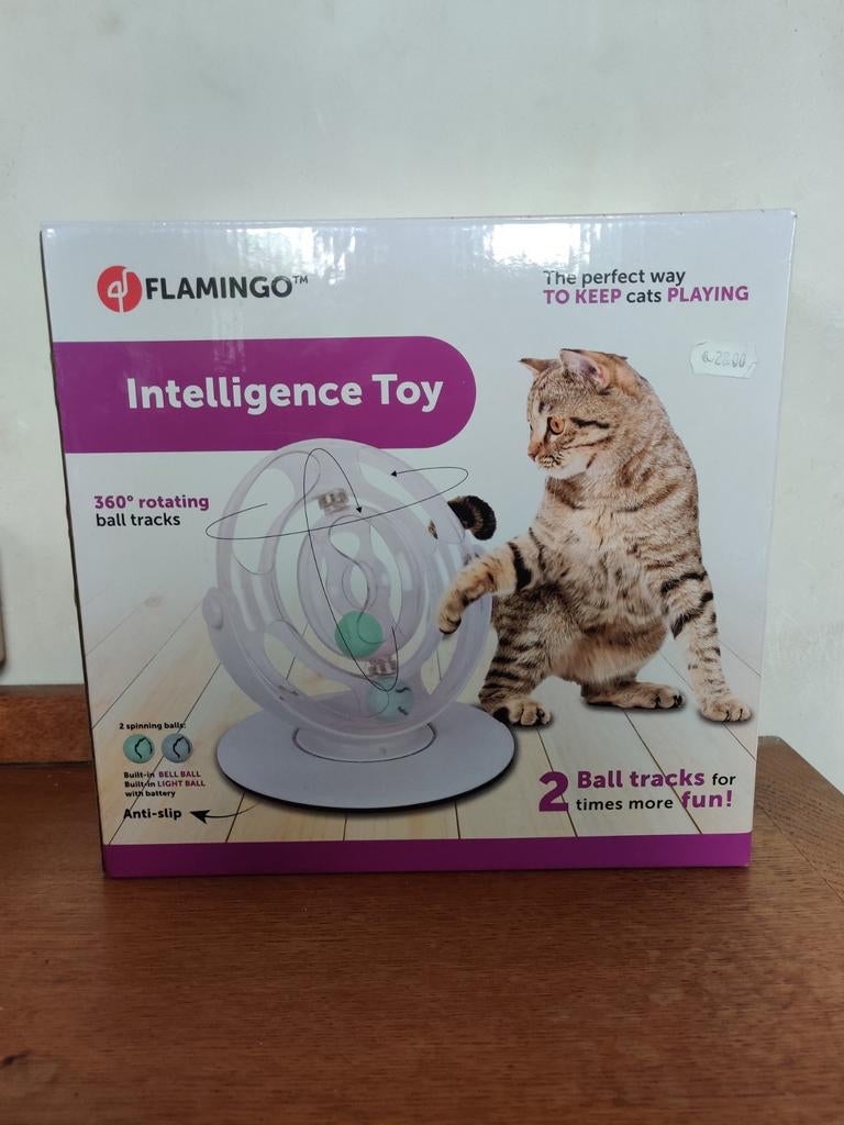 Flamingo intelligence toy - kattenspeelgoed, Dieren en Toebehoren, Kattenspeelgoed, Ophalen of Verzenden, Nieuw, Intelligentiespeelgoed