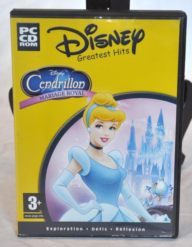 jeu pc cd rom vintage disney cendrillon mariage royal, Games en Spelcomputers, Games | Pc, Gebruikt, Ophalen of Verzenden