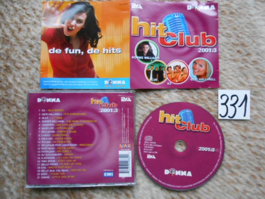 CD  HitClub 2001.3  Donna, Cd's en Dvd's, Ophalen of Verzenden, 2000 tot heden, Gebruikt