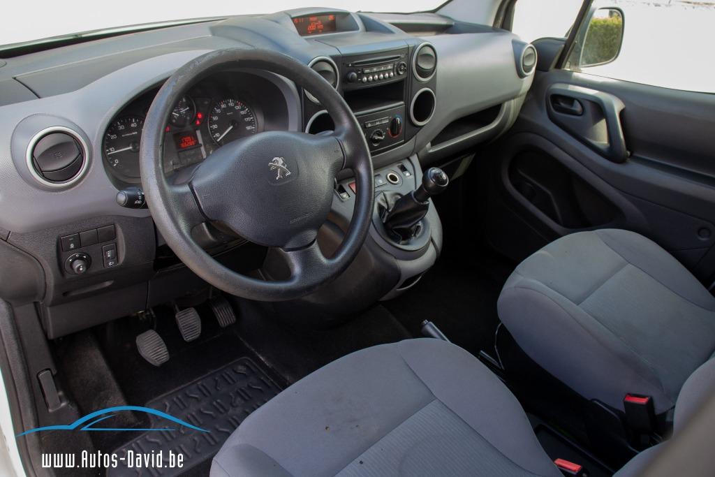 Peugeot Partner 1.6 HDi / HISTORIEK / AIRCO / BOORDCOMPUTER, Auto's, Voorwielaandrijving, Euro 5, Stof, 4 cilinders