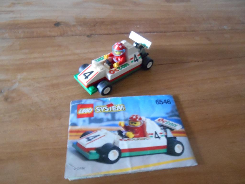 lego town octan F1 autootje 6546, Enlèvement ou Envoi, Utilisé, Ensemble complet, Lego
