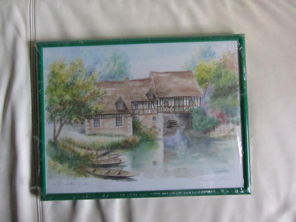 Cadre neuf avec aquarelle, Ophalen of Verzenden, Nieuw