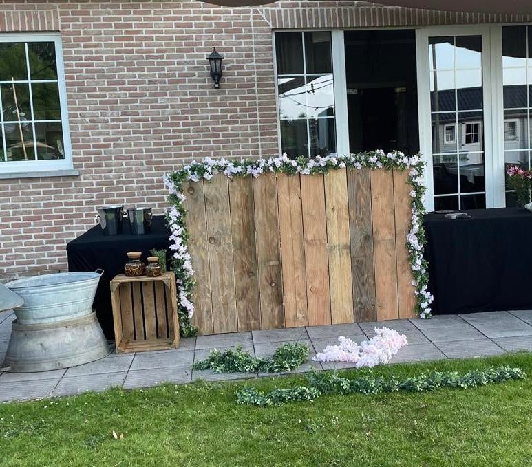 Buitenbar douglashout, Tuin en Terras, Buitenkeukens, Zo goed als nieuw, Ophalen