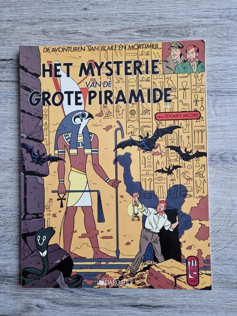 E.P. Jacobs - het mysterie van de grote piramide deel 1, Enlèvement ou Envoi, Utilisé, E.P. Jacobs
